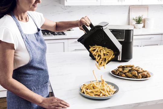 Ninja Foodi MAX Dual Zone Air Fryer with Double Detachable Bucket 9.5lt Black