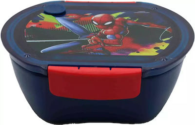 Gim Stainless Steel Kids' Food Container Spiderman 0.68lt x x 6.5pcs