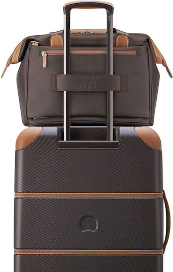 Delsey Chatelet Air 2.0 Σακ Βουαγιάζ Καφέ Υφασμάτινο