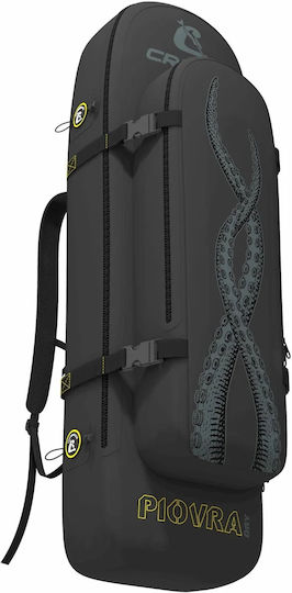 CressiSub Piovra Waterproof Bag Backpack Black