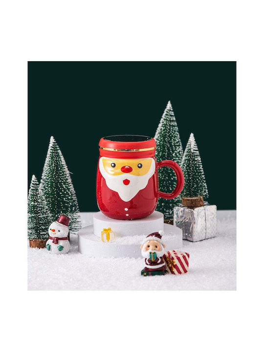 Weihnachtliche Becher Keramik Rot Weihnachtlich Becher Keramik Rot L8xB11.5cm.