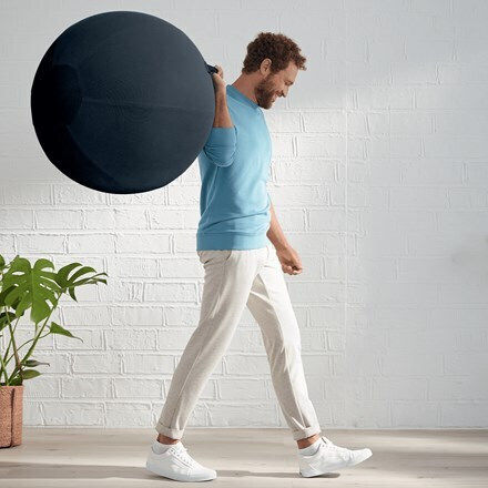 Leitz Minge Pilates 65cm în culoare Gri