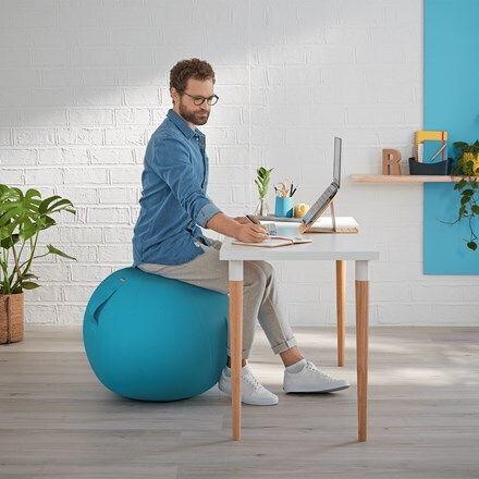 Leitz Ergo Cosy Μπάλα Pilates σε Μπλε Χρώμα