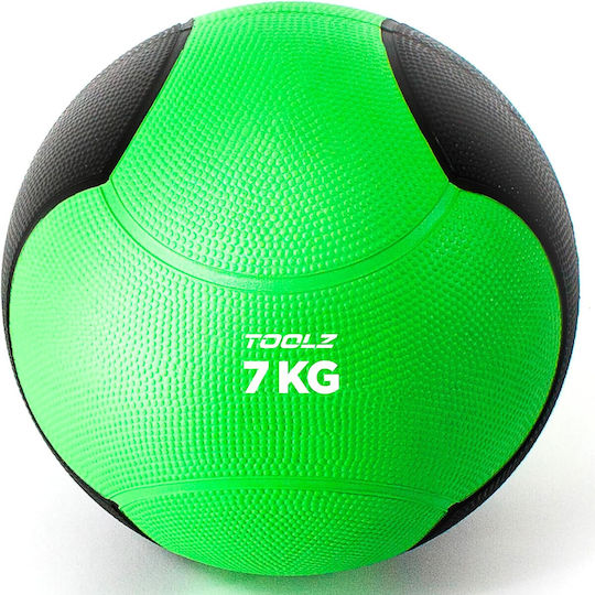 Toolz Μπάλα Medicine 7kg σε Πράσινο Χρώμα
