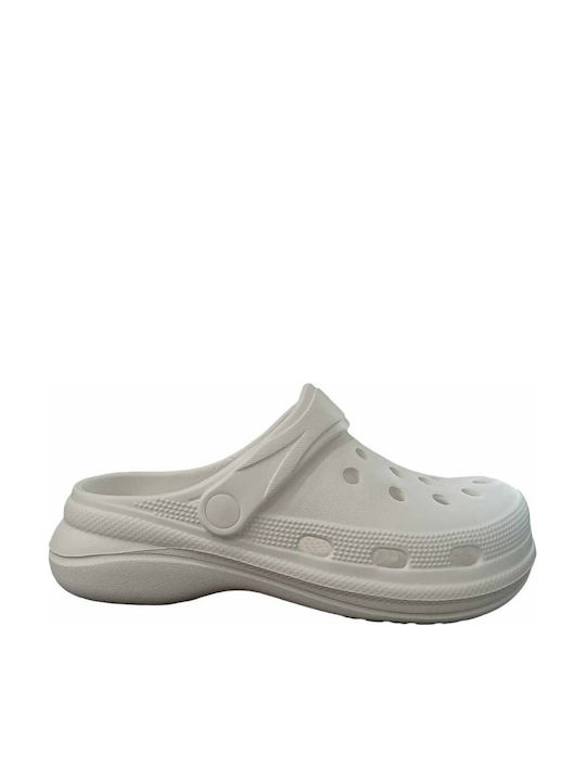 Envie Shoes Дамски Клоги Бял