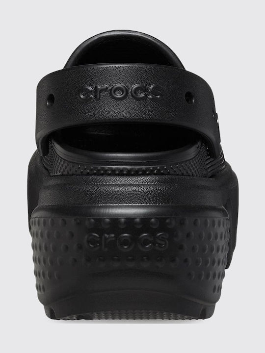 Crocs Stomp Σαμπό Μαύρα