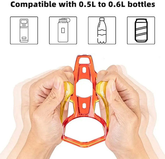 Rockbros Fk338 Bicycle Bottle Cage Orange