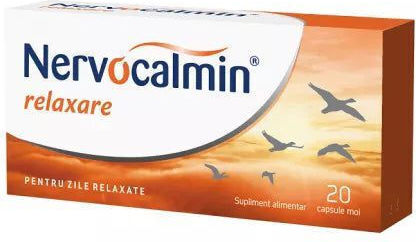 Nervocalmin Relaxare 20 Capsule Biofarm