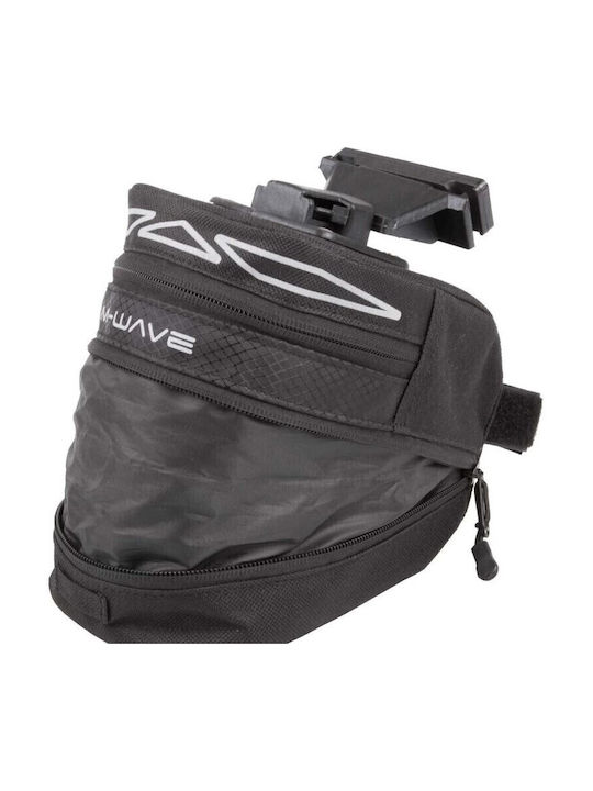 M-Wave Reflex Tilburg M Clip Bicycle Saddle Bag Black 122357