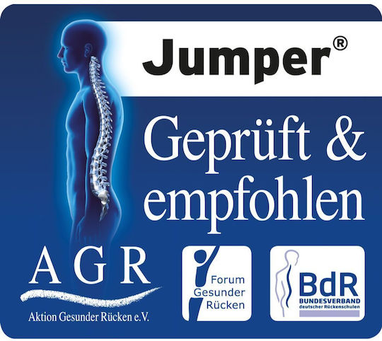 Togu Jumper Pro Μπάλα Ισορροπίας Μαύρη με Διάμετρο 52cm