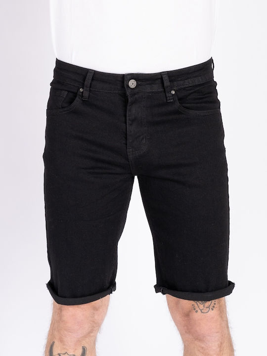 Frank Tailor Herrenshorts Jeans Schwarz