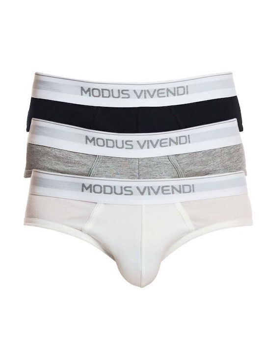Herren Slips Multi-classic mit Mustern 3Packung