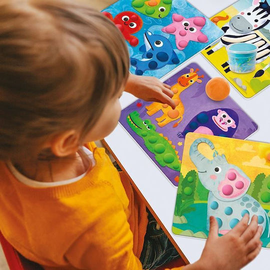 AS Plasticine Art Dough Animals Game For Ages 3+ 7 Pieces