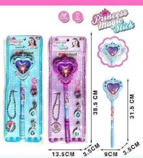 Magic Wand Led Jewelry Toy (Various Designs) 1pc