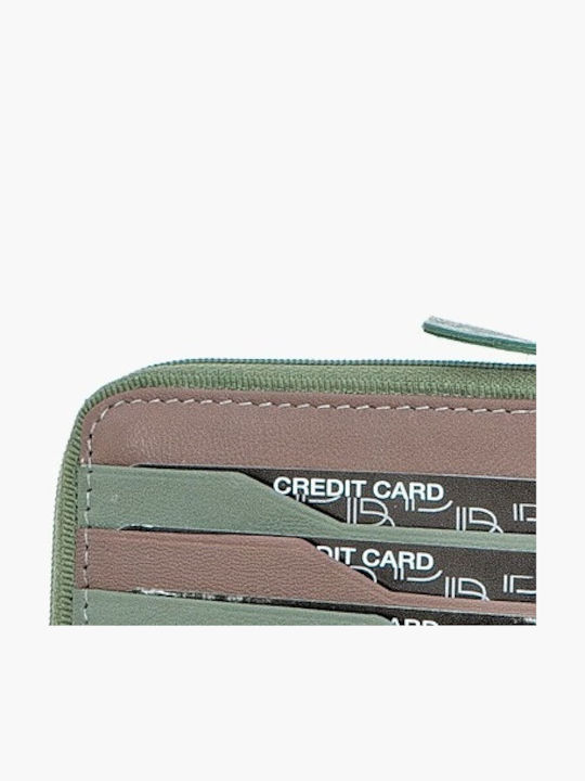 521-110 Leather Men's Wallet Cards Khaki