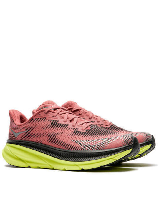 Hoka Clifton 9 Gore-tex Gore-Tex De damă Alergare Roz