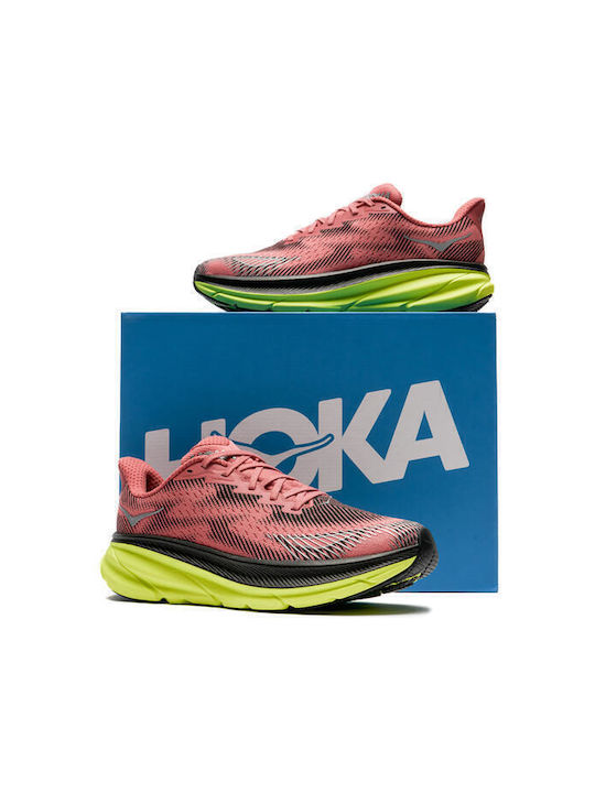 Clifton 9 Gore-tex Sport Shoes Running Pink Waterproof with Gore-Tex Membrane