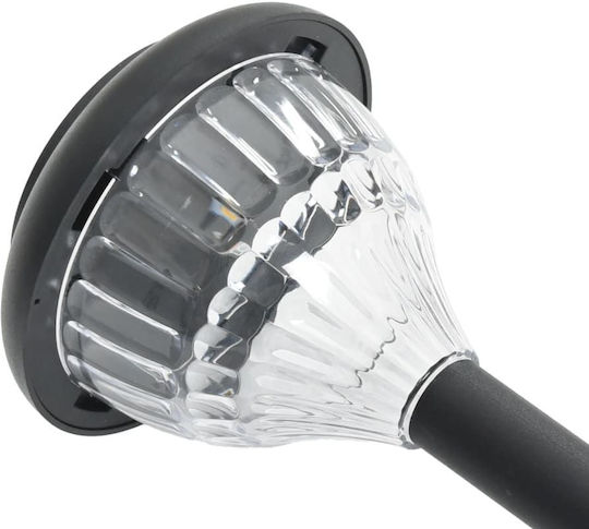 vidaXL Set of 4 Solar Lights Warm White with Photocell IP44 10.5cmx37cmcm