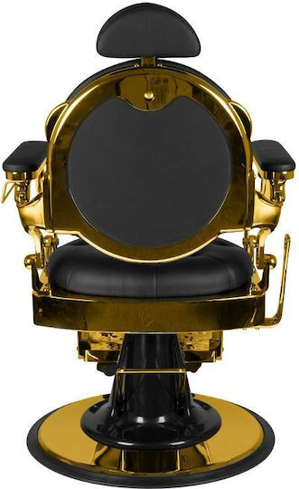 Barber Equipment Καρέκλα Barbier Schwarz mit verstellbarer Höhe