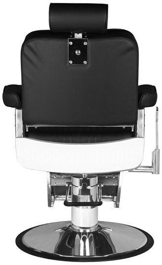 Barber Equipment Καρέκλα Barbier Schwarz mit verstellbarer Höhe