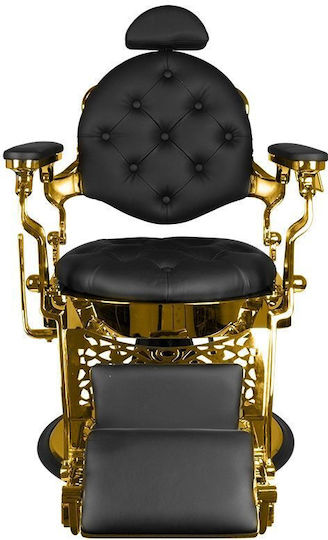 Barber Equipment Καρέκλα Barbier Schwarz mit verstellbarer Höhe