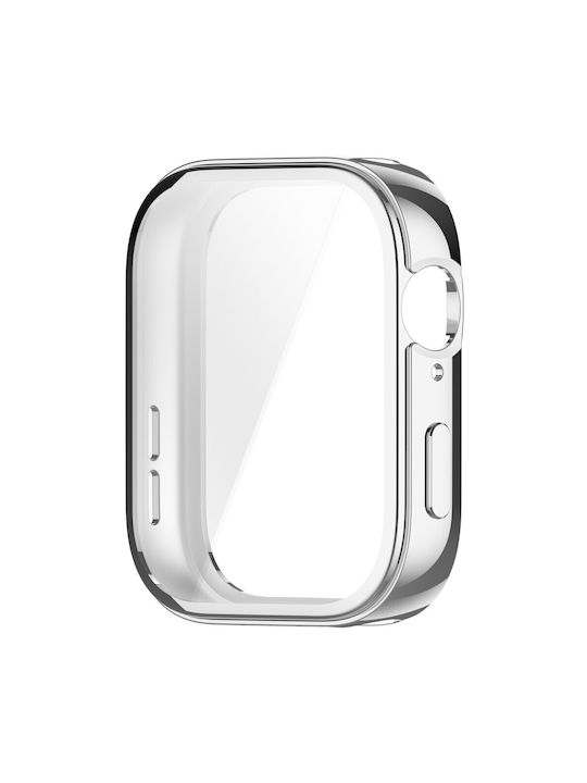 Silicone Case in Silver color for Xiaomi Redmi Watch 3 Lite / Watch 3 Active