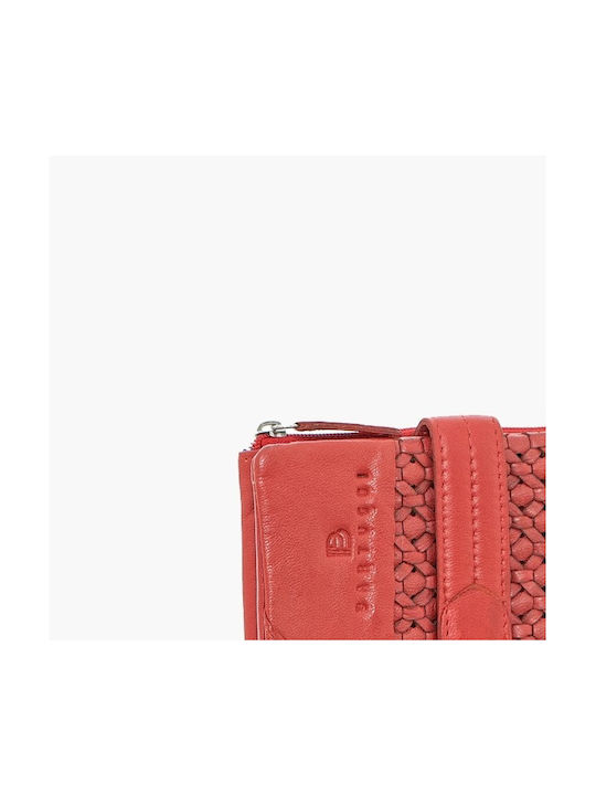 Bartuggi Leather Women's Wallet Red