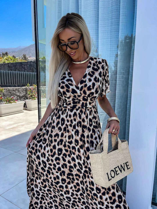 RichgirlBoudoir Maxi Φόρεμα Animal Print