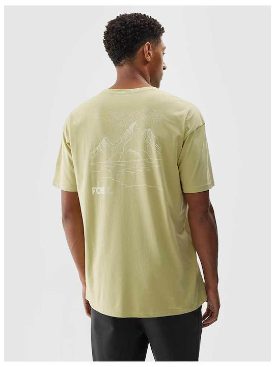 4F Men's Short Sleeve T-shirt Green