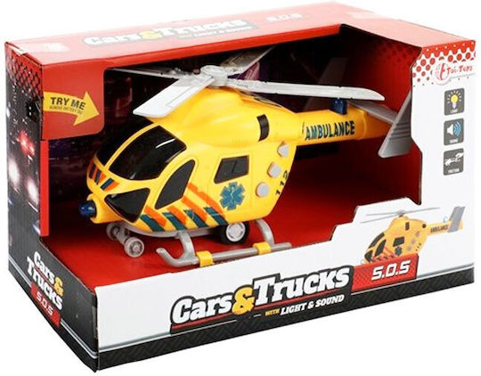 Toy Ambulance Helicopter Light Sound