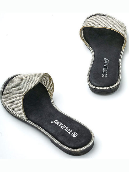 Sandale Casual Damă Din Piele Negru PAN-1005