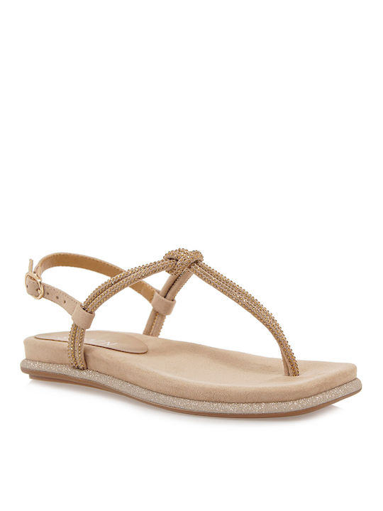 Seven Women's Flat Sandals in Pink Color