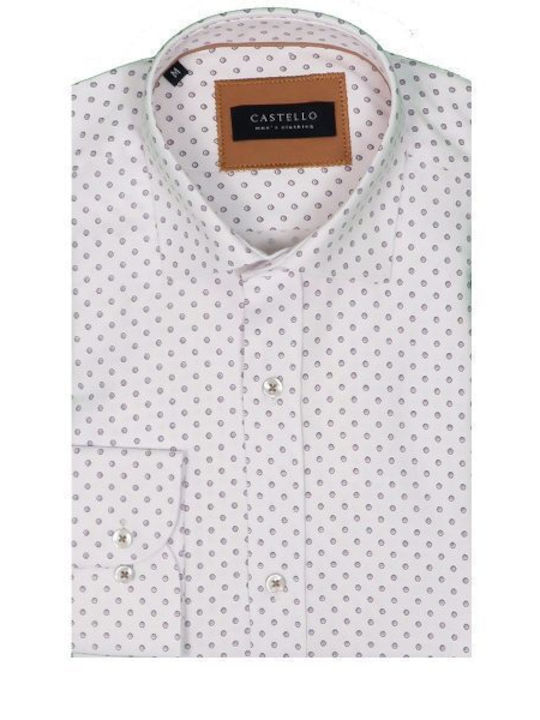 Castello 022-801. 446 big Men's Shirt White