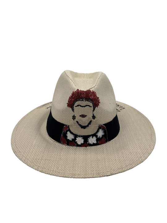 LiebeQueen Wicker Women's Hat Beige