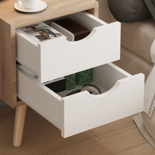 Комод Dinkl Дървен Бежов 29.7x29.7x45см