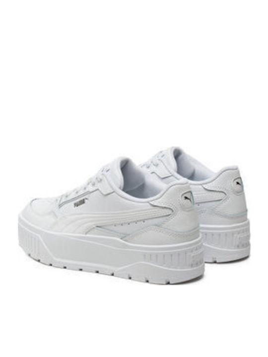 Karmen Ii Idol Damen Flatforms Sneakers Weiß