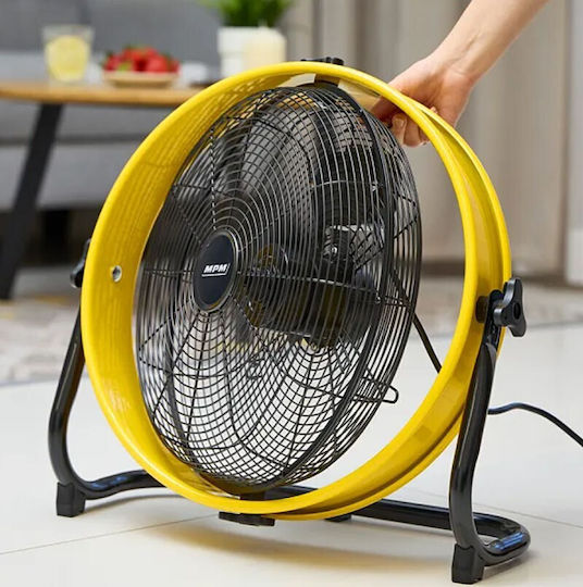 MPM Ventilator De Pardoseală 50W Negru