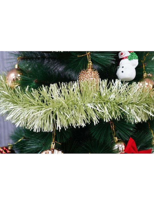 Crăciun Ghirlande Plastică Verde 200x9cm 1buc