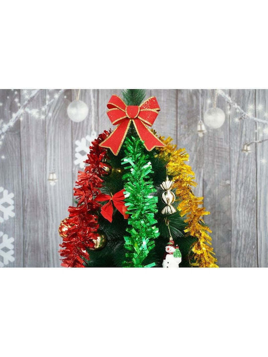 Crăciun Ghirlande Plastică Verde 200x9cm 1buc