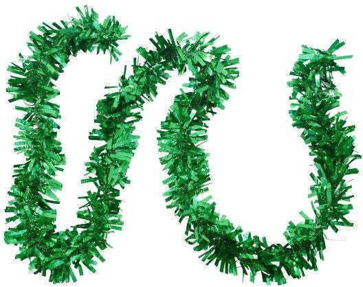 Χριστουγεννιάτικη Светлинна гирлянда Пластмасова Зелен 200x9см 1бр