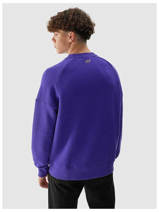 4F Men's Sweatshirt Purple