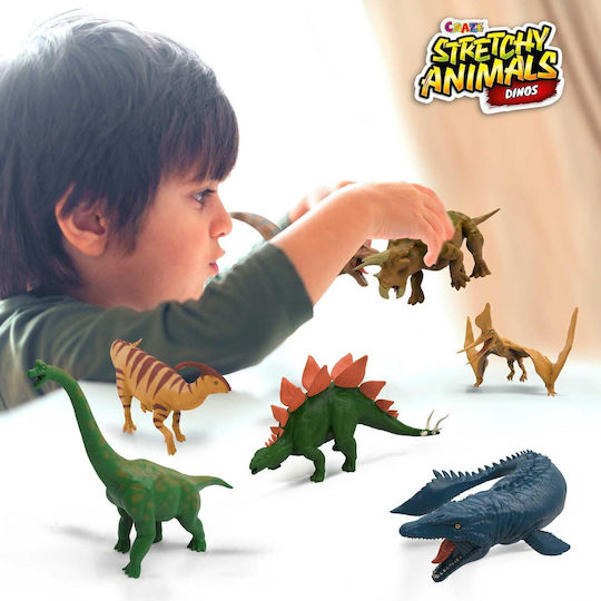 Figurină colectabilă animale dinozauri întinse