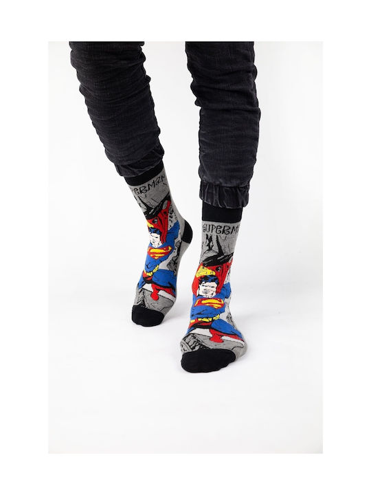 Warner Bros Dc Heroes Bărbați Șosete Colorful 3Pachet