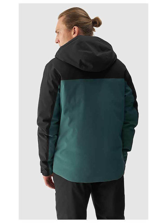 4F Herren Jacke Lässig Grün