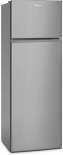 Inventor Ψυγείο Δίπορτο 235lt Υ159xΠ55xΒ55εκ. Inox DP1590SE