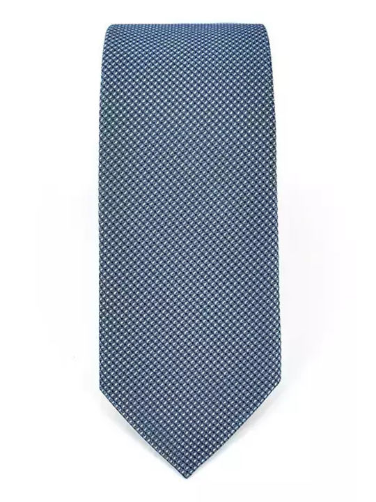 Hugo Boss Herren Krawatte Seide in Blau Farbe