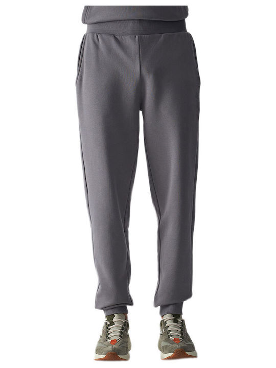 Sweatpants with Elastic Gray