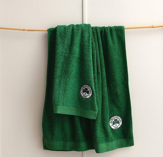 Palamaiki Bath Towel Panathinaikos 70x140cm Green