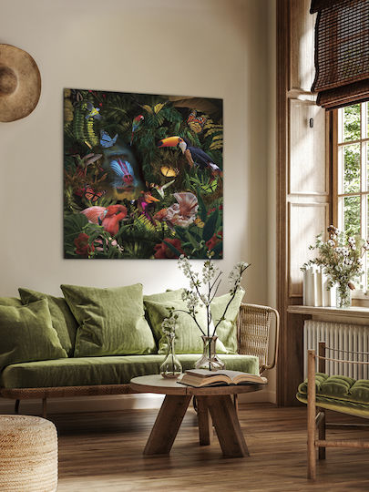 Selvatica Glass Painting 100x100 cm