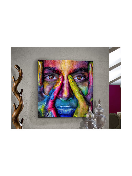 Colores Πίνακας σε Καμβά 100x100cm